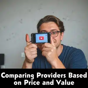 Comparing Providers Based on Price and Value